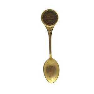 Grandfather Mountain Mile High Bridge Collectible Souvenir Spoon Bruce Vintage